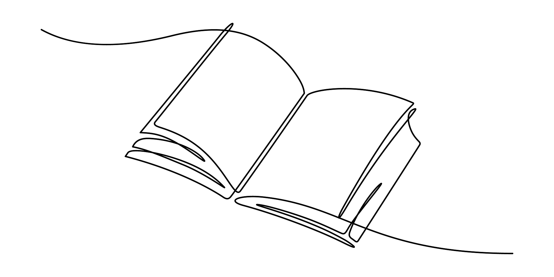 Drawing of a book